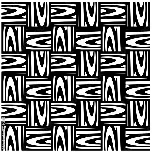 Black pattern.Seamless texture. Vector graphics for design, prints, decoration, cover, textile, digital wallpaper, web background, wrapping paper, clothing, fabric, packaging, cards.