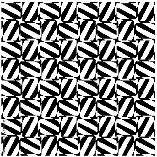 Black pattern.Seamless texture. Vector graphics for design, prints, decoration, cover, textile, digital wallpaper, web background, wrapping paper, clothing, fabric, packaging, cards.