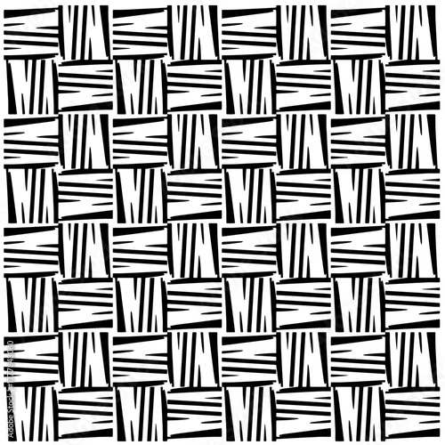 Black pattern.Seamless texture. Vector graphics for design, prints, decoration, cover, textile, digital wallpaper, web background, wrapping paper, clothing, fabric, packaging, cards.