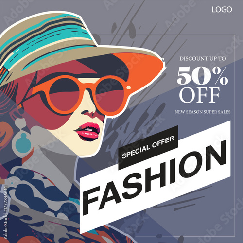 retro hipster background