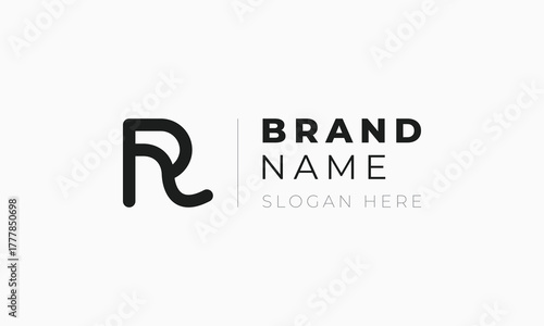 Abstract ARK Initials Logo Design Template