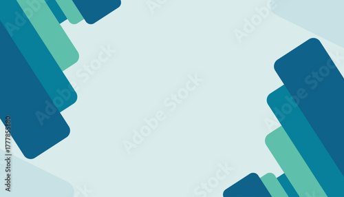 Abstract blue background with geometry shape or soft backdrop wallpaper for flyer banner presentation