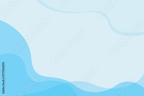 Abstract gradient blue background with geometry shape or soft backdrop wallpaper for flyer banner presentation