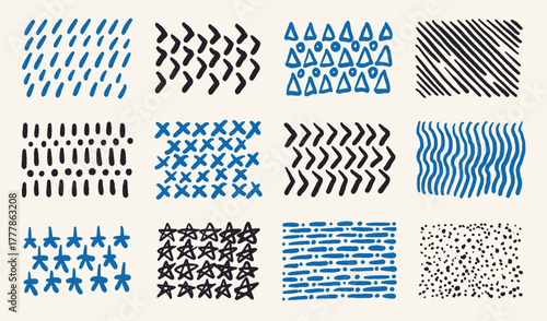 Textured marker designs