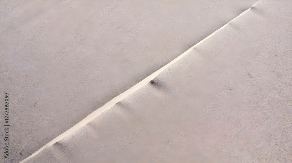 Fototapeta premium Abstract Minimal Sand Texture with Shadow Clean beige sand background with one geometric shadow line — aesthetic simplicity at its best.