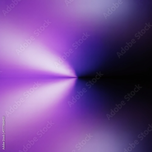 Abstract Purple Gradient Background with Light Reflection and Smooth Texture

