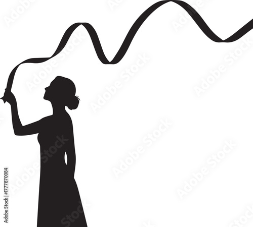 World aids day symbol rising sun ribbon awareness hope solidarity support global health