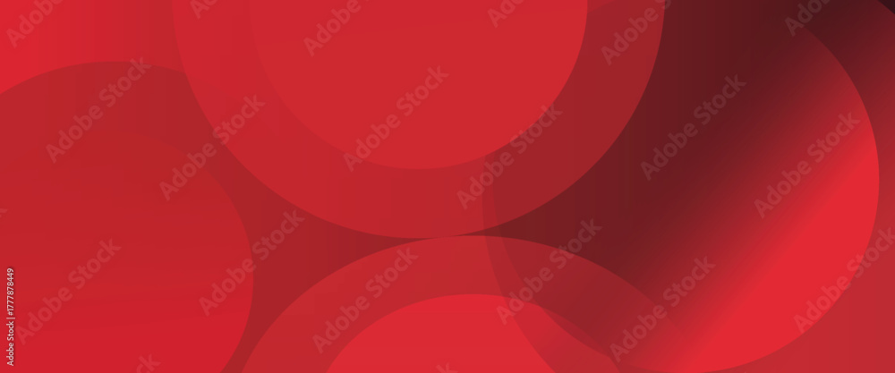 Obraz premium Red abstract background. Dynamic shapes composition. Eps10 vector