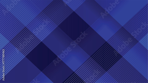 Blue and dark blue  geometric abstract background pattern	
