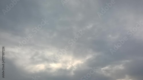 time lapse of clouds