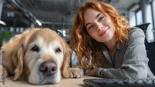 Wallpaper Mural Happy Young Employee Enjoying a Relaxing Coffee Break by the Window Torontodigital.ca
