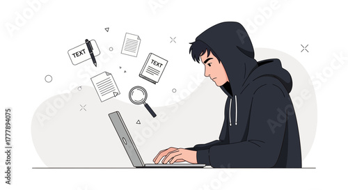 Online Researcher Focused On Data Analysis And Extensive Investigative Work