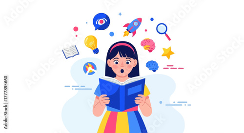 Young Reader Amazed By The Story And Its Incredible Symbols: Learning And Knowledge