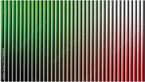A seamless abstract striped metal texture with vertical black lines, suitable for an industrial background design or vector illustration