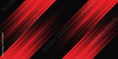 Halftone dots red and blue color pattern gradient grunge texture background. Dot pop art comic sport style vector illustration. grunge vector dots