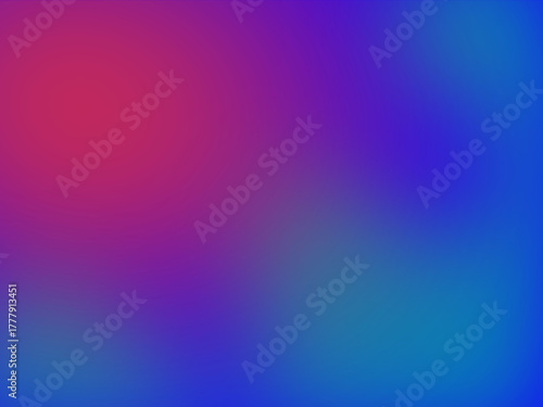 Vibrant red and blue gradient background with smooth blur effect. Abstract modern texture suitable for digital design, wallpaper, and creative visual projects.
