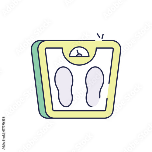 Weight Scale vector icon
