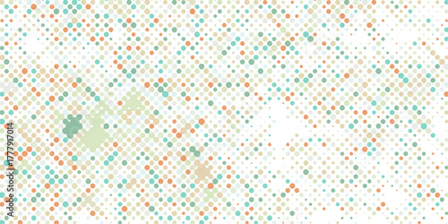 Abstract halftone dotted background overlay grunge distress effect Isolated geometric dot design, monochrome abstract halftone smooth dot seamless geometric pattern random color texture background.
