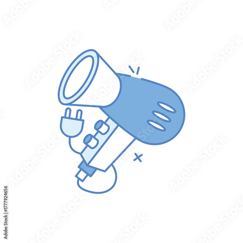 Hair Dryer vector icon
