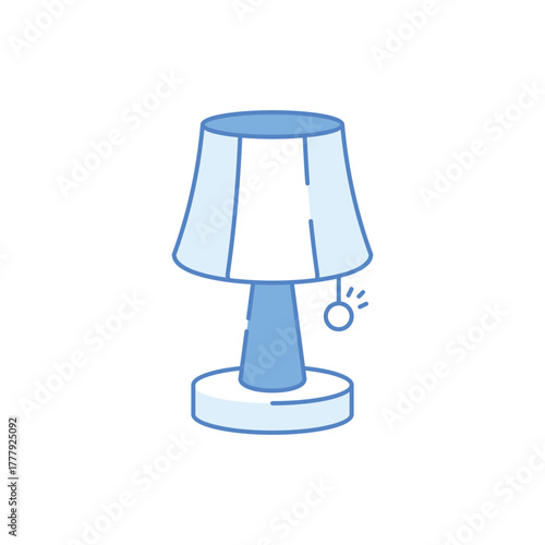 Lamp vector icon