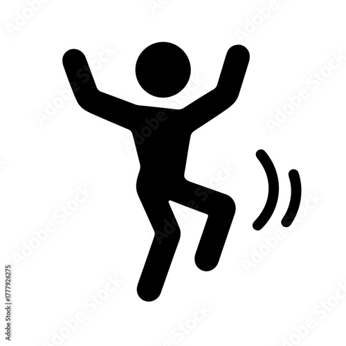 Person dancing joyfully, symbolizing happiness and celebration