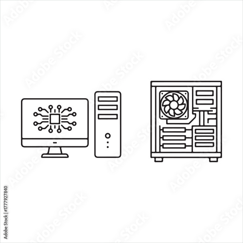 A computer setup