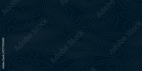 Abstract white topography vector background, Topographic map lines background. Abstract vector illustration.