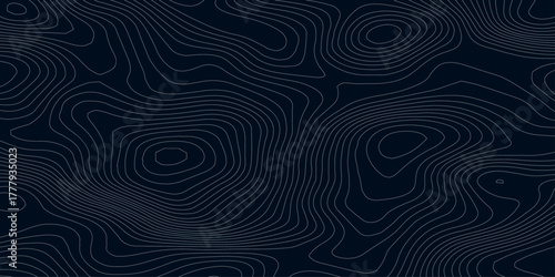 Abstract white topography vector background, Topographic map lines background. Abstract vector illustration.