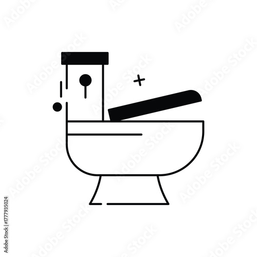 Water Closet vector icon