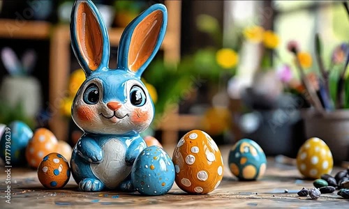 Spring Surprise – Easter Bunny Frame from Seasonal Celebration Video