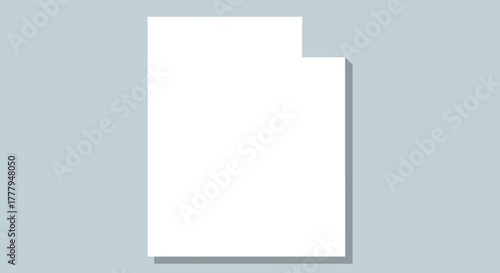 A simple, minimalist representation of the state of Utah, showing its shape.