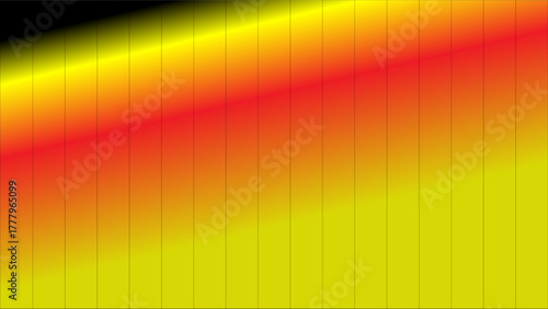 Vibrant abstract background with vertical color gradient stripes and wavy patterns.