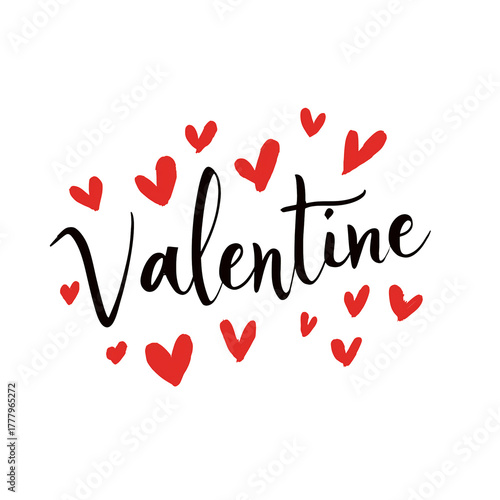 Decorative Valentine Design With Heart Shapes for Love Themed Gatherings and ...