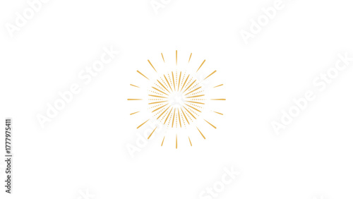 Abstract symmetrical geometric mandala pattern with soft pastel colors and radiating light on a white background