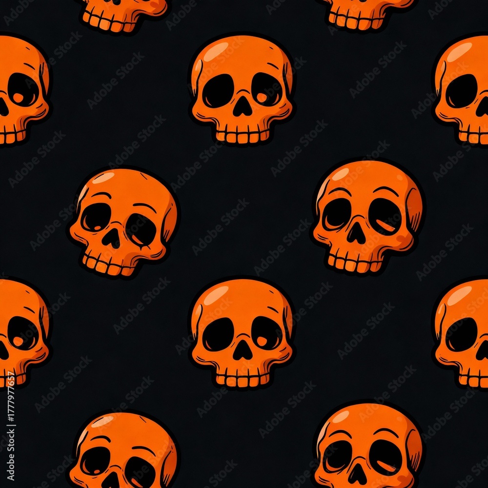seamless halloween pattern