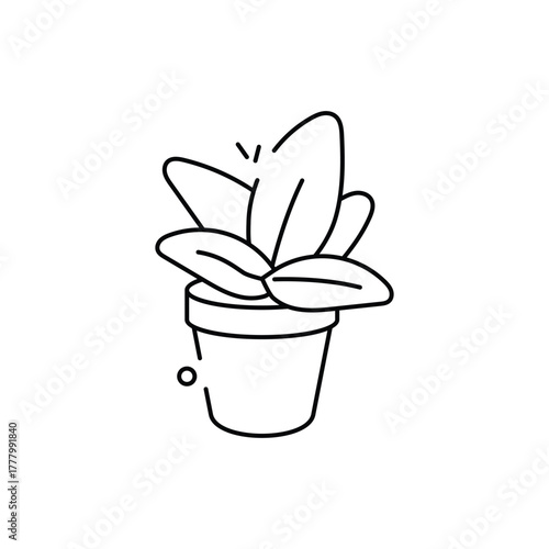 Plant vector icon