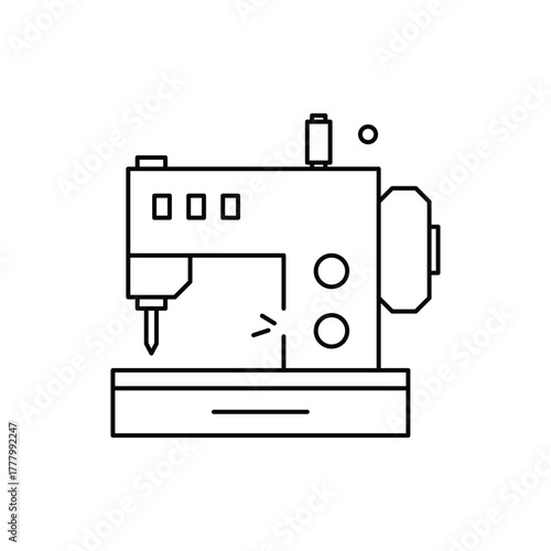 Sewing Machine vector icon