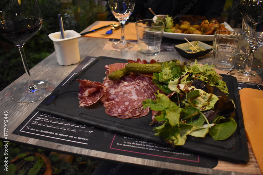 Obraz premium Mahlzeit, essen, Fleisch 