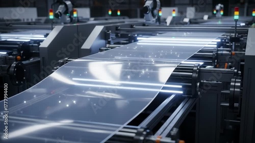 Flexible OLED Sheets in Low‑Light Industrial Printing with Shimmer