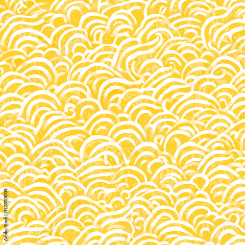 abstract seamless pattern with yellow lines