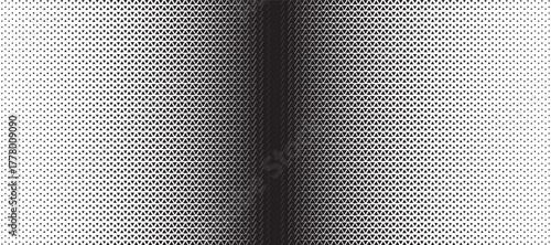 Triangle linear halftone pattern background. Abstract geometric backdrop with trendy mosaic effect. Dynamic fade.