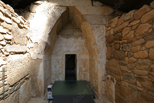 Thracian tomb Helvetia in the Valley of the Thracian Rulers, Kazanlak Valley in Bulgaria