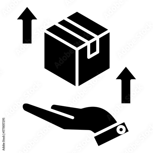 Upselling Glyph Icon