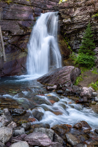Baring Falls 
Glacier National Park
Montana