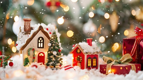 Kids_style_Christmas_cottage_with_gifts