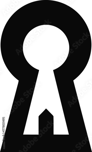 Keyhole security lock access privacy safety protection home