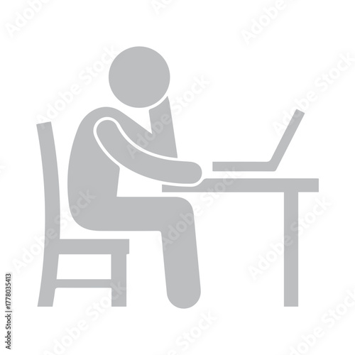 Person at Computer