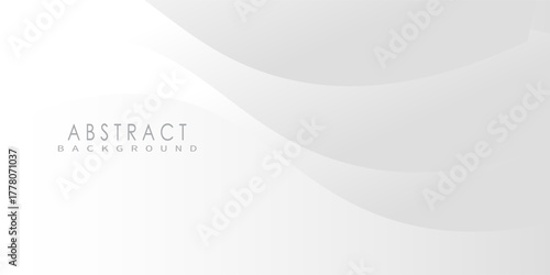 Abstract Geometric modern white and gray color background for template design. Eps10