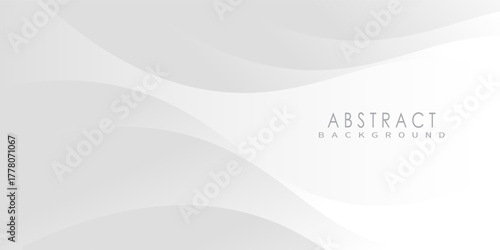 Abstract Geometric modern white and gray color background for template design. Modern design