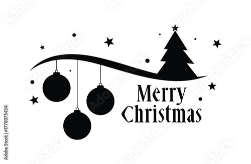 Merry Christmas Wishes Vector, Christmas vector design, merry Christmas typography vector 